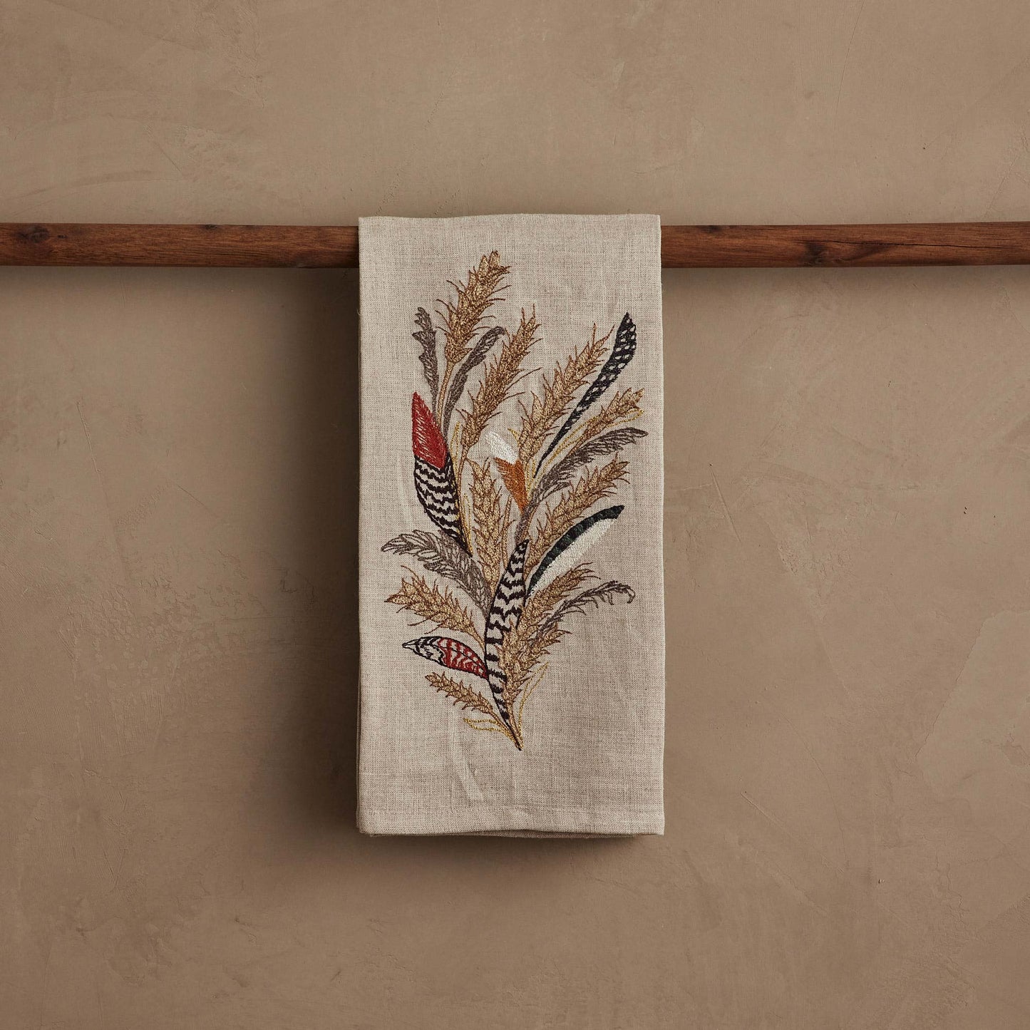 Wheat Harvest Tea Towel by Coral & Tusk, product view