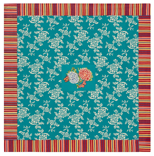 Kandem Queen Sea Green Cotton Cloth 110x110 | Lisa Corti
