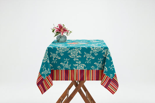 Kandem Queen Sea Green Cotton Cloth 110x110 | Lisa Corti