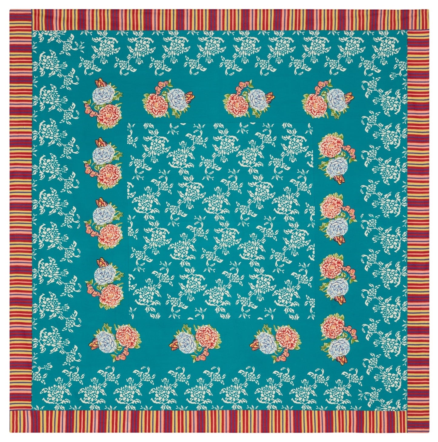 Kandem Queen Sea Green - Cotton Cloth 180x180 | Lisa Corti