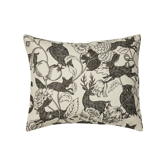 "Crépuscule" Small Cushion | Antoinette Poisson Linen Cushion – Domino Paper Design
