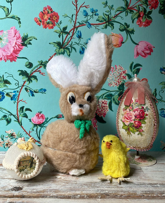 Vintage Bunny Candy Container