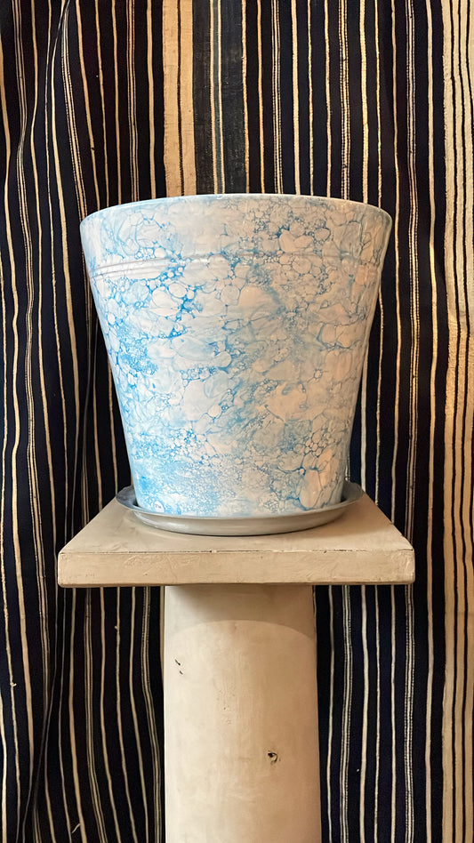Light Blue The Bendtsen Pot Marbleized - Erik Bendtsen