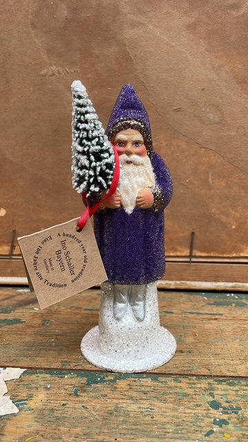 Santa Purple Beaded | Ino Schaller