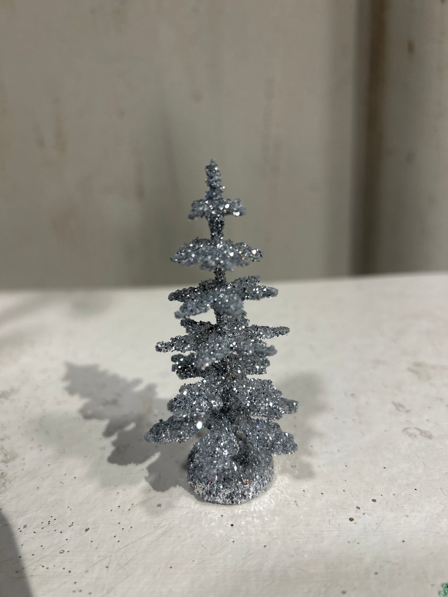 Silver Spruce - Cardboard Christmas Tree - 8cm | Ino Schaller