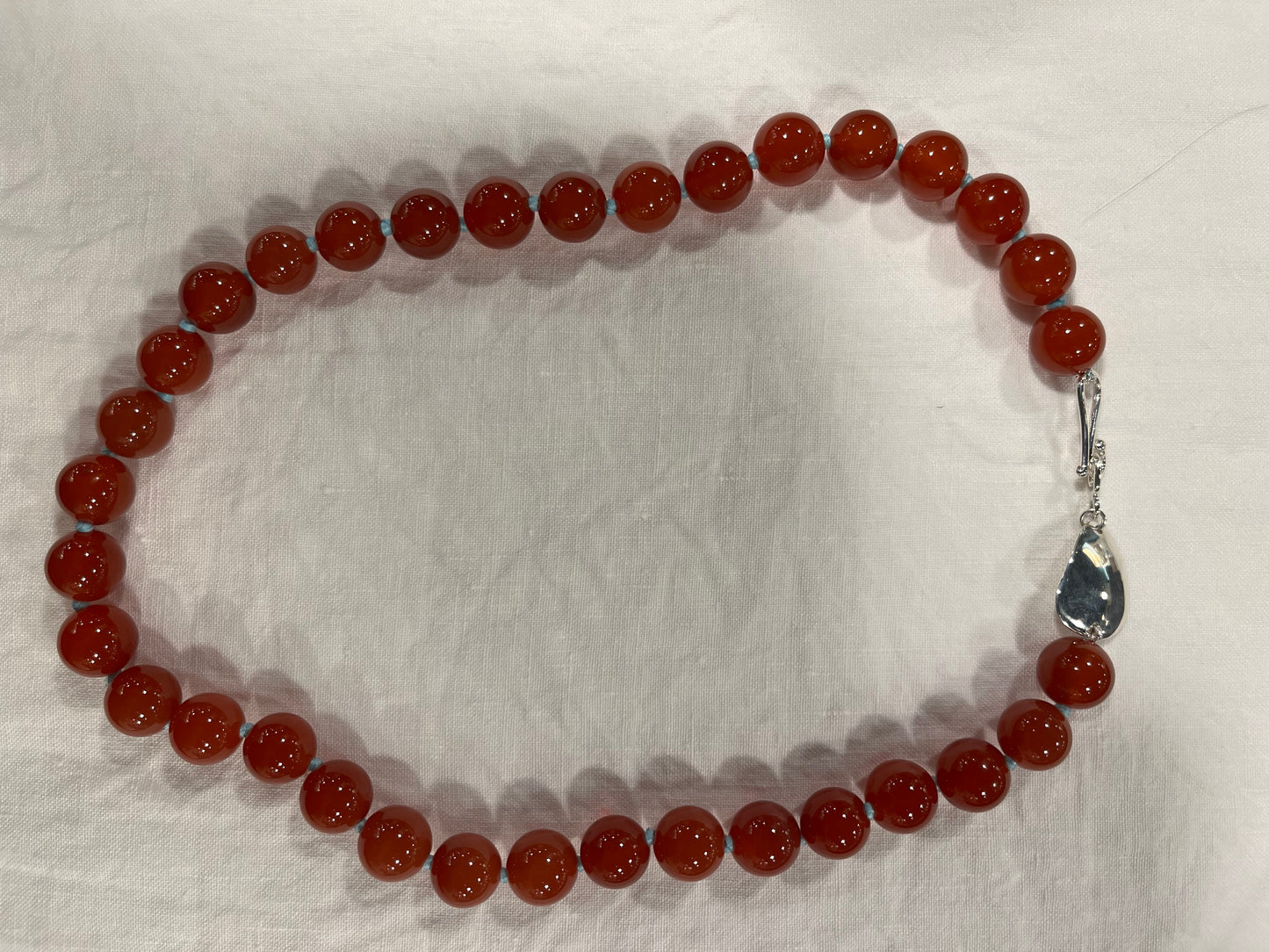 Carnelian Bead Necklace | Mikkel Brøgger