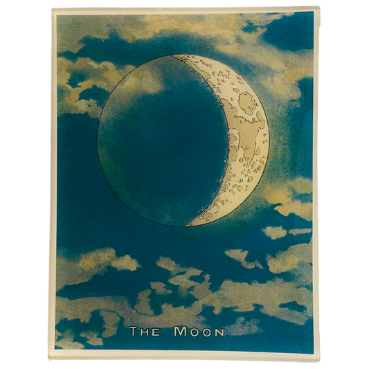 The Moon (Blue Crescent)