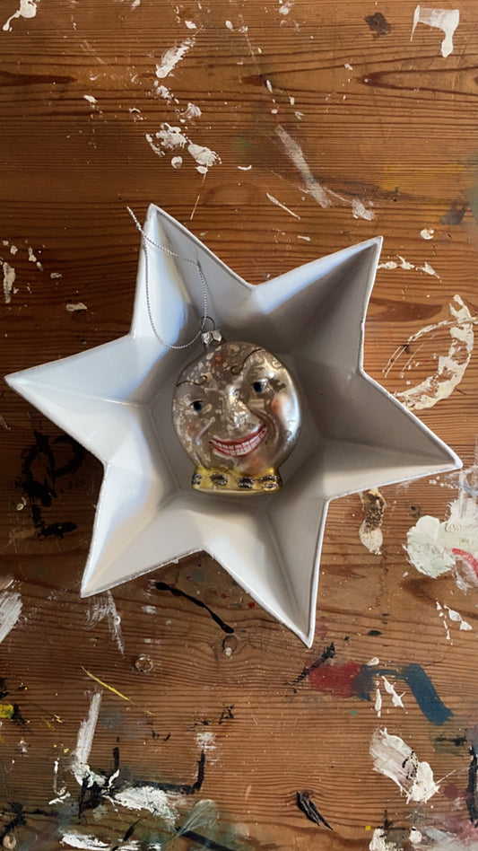 Victorian Moon Man | Christmas Ornament