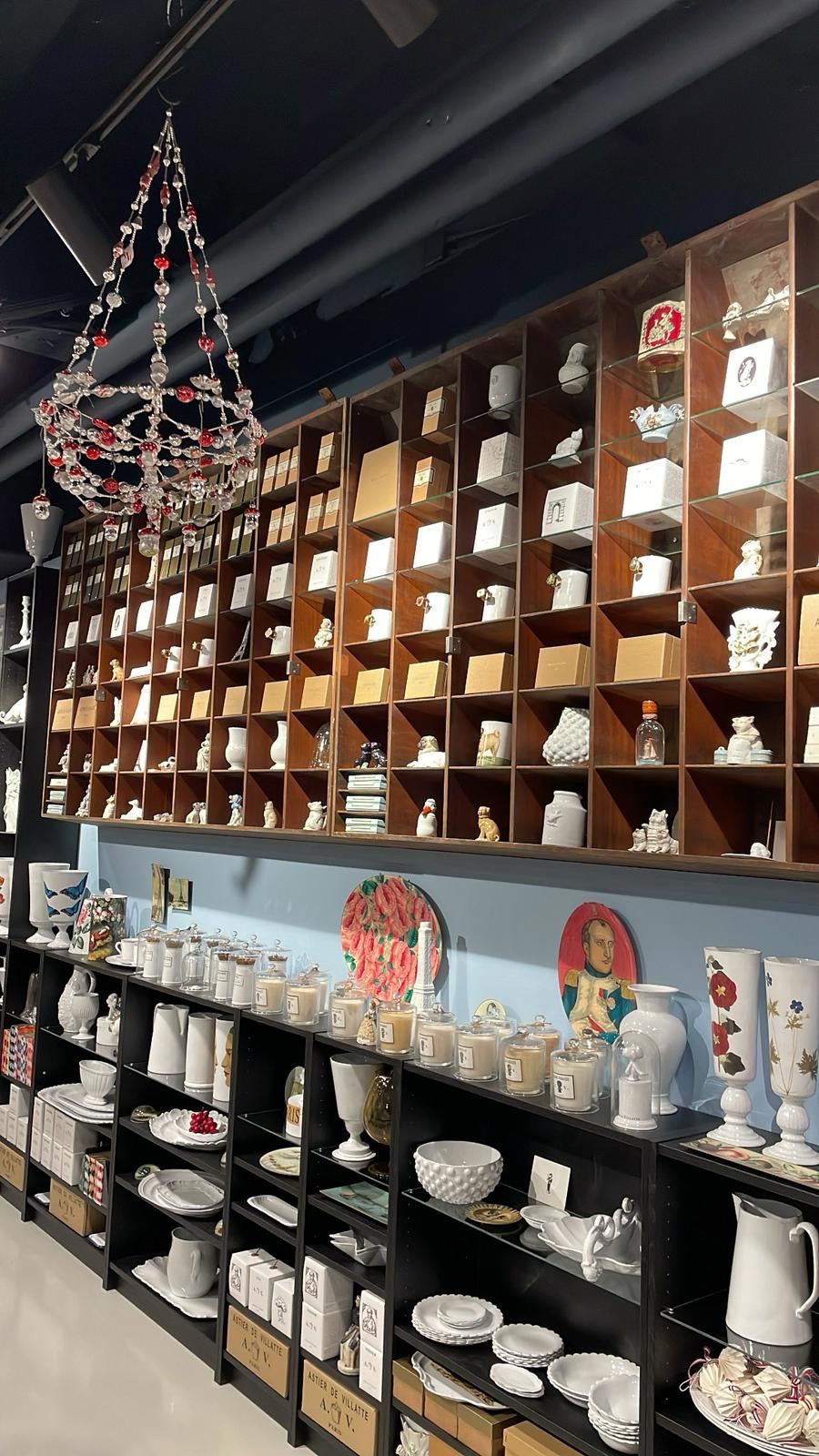 Nostalgic Silver Mushroom Christmas Chandelier