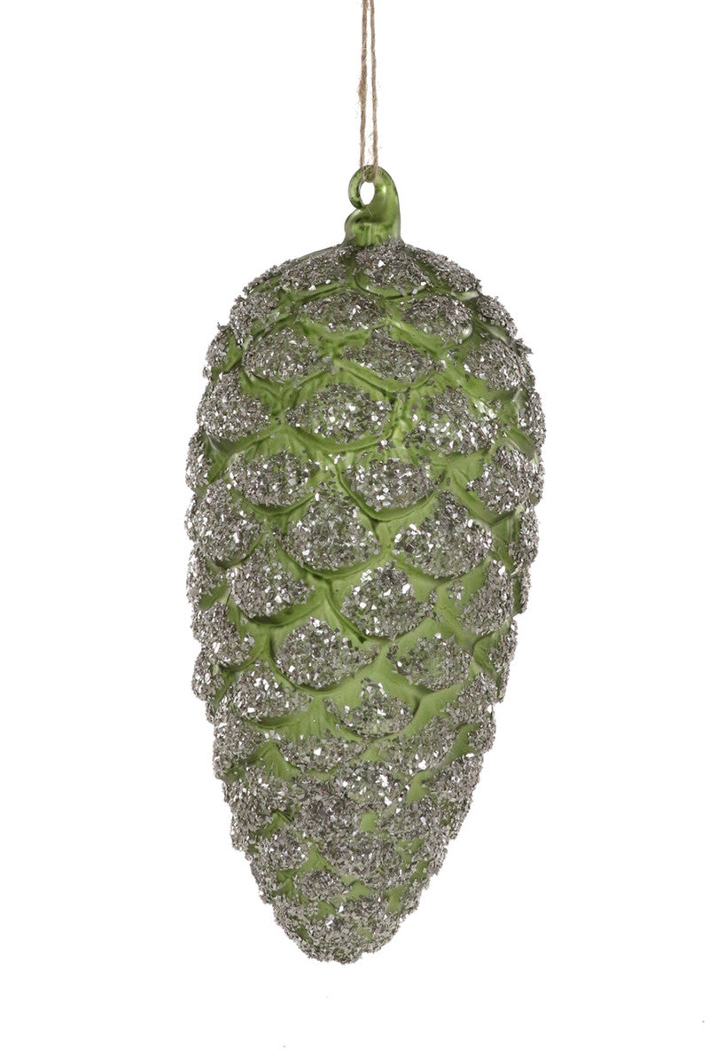 Forest Floor Pinecone - Olive Green