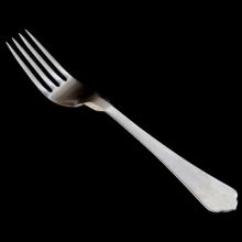 Naples Serving Fork, Stone Finish, stainless-steel flatware by Astier de Villatte