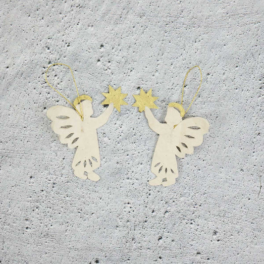 Gloria Angel Garland, Off-White, alternate view