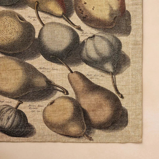 Pears Chambray Table Runner - John Derian Company