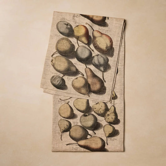 Pears Chambray Table Runner - John Derian Company