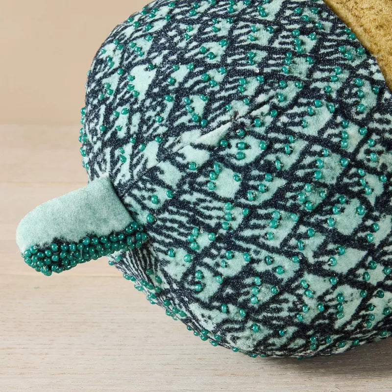 Beaded Acorn Novelty Pillow - John Derian Company