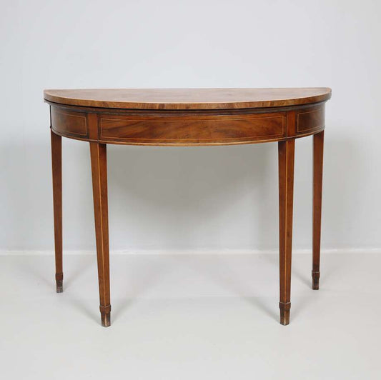 Gustavian Game Table, Late 18th–Early 19th Century, Swedish Neoclassical Antique