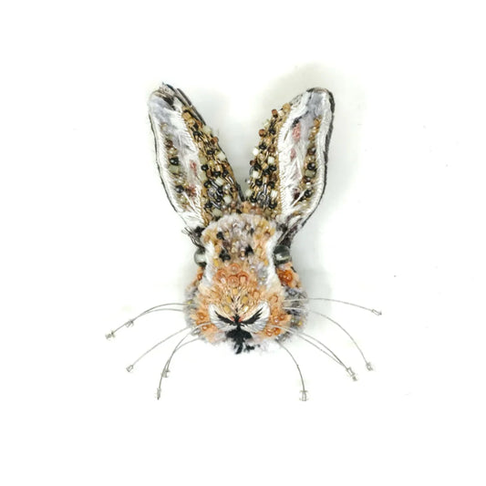 Giant Rabbit Brooch Pin | Trovelore
