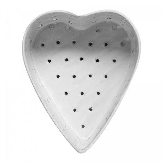 Heart Dish with Holes | Astier de Villatte: Exclusive Pre-Order Item