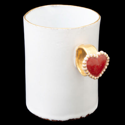 Heart Ring Cup, Serena Carone | Astier de Villatte: Exclusive Pre-Order Item