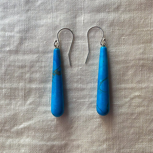 Howlite Drop Earrings | Mikkel Brøgger