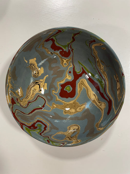 Macao Extra Large Bowl with Foot | Atelier Saint André Perrin