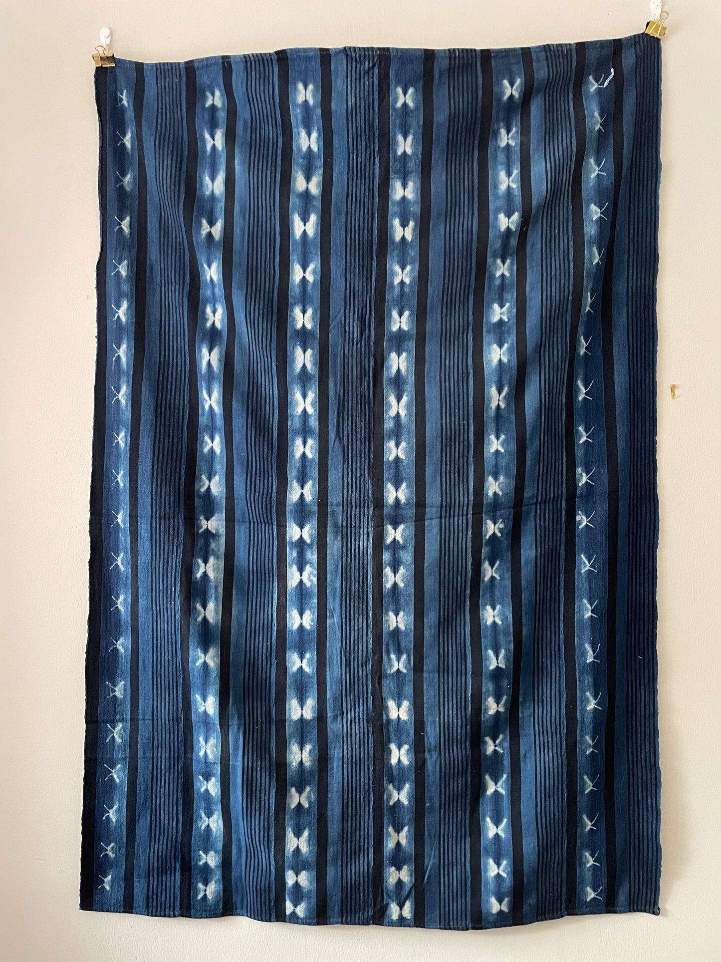Vintage Moroccan Indigo Textile