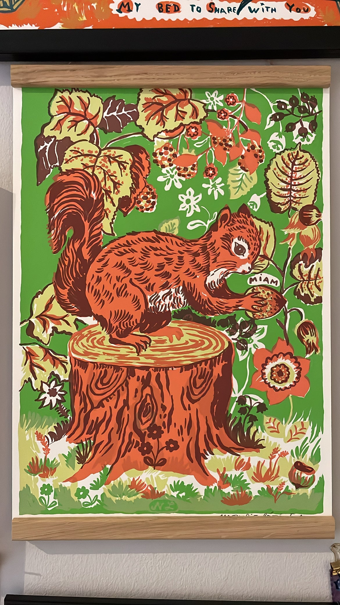 Squirrel Print #1 - Nathalie Lete