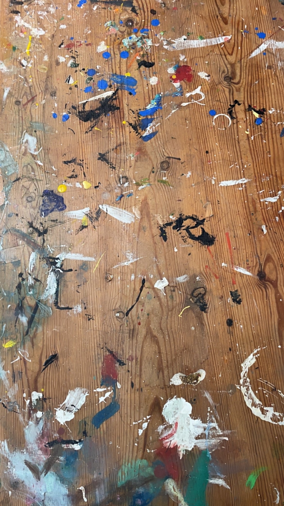 Vintage Artist Work Table