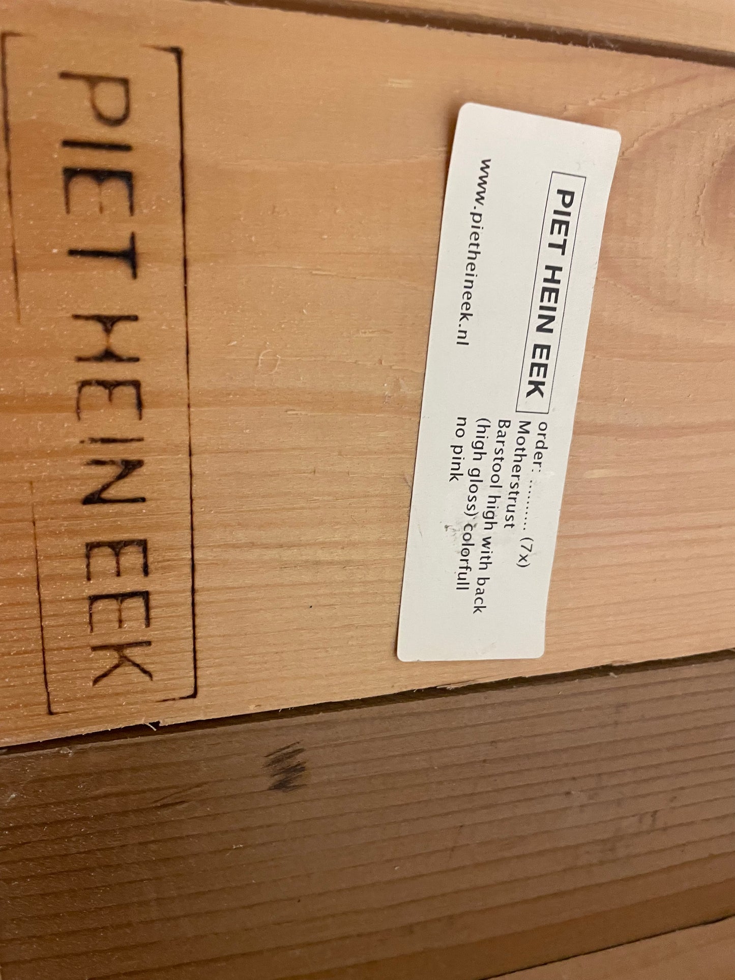 Bar Stool III. - Piet Hein Eek