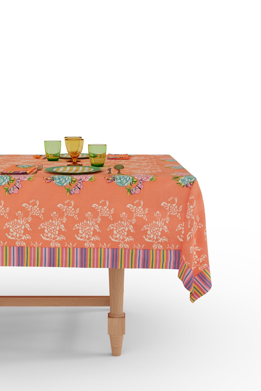 Kandem Queen Peach - Cotton Cloth 220x350 | Lisa Corti