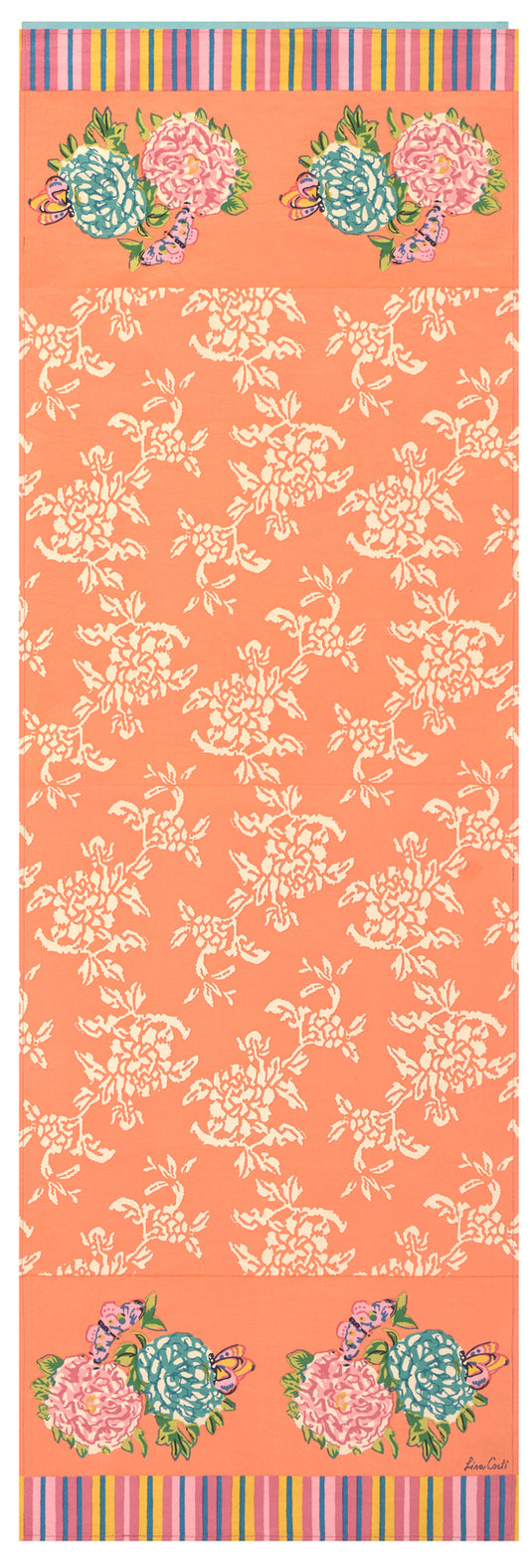 Kandem Queen Peach - Table Runner | Lisa Corti