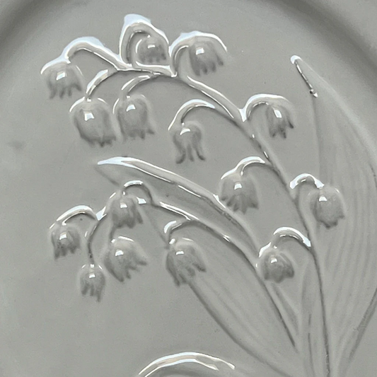 Dessert Plate Fleurs, Nathalie Lété- Astier de Villatte: Exclusive Pre-Order Item