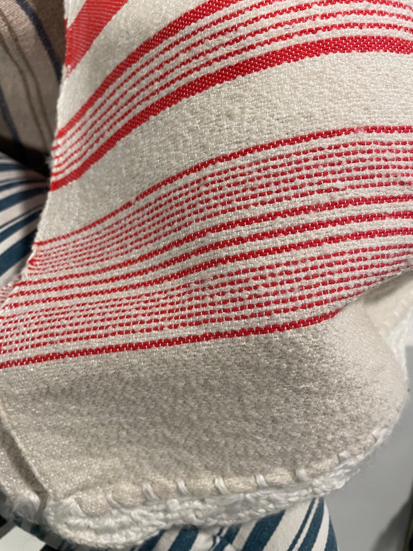 Vintage Moroccan Throw - Coral