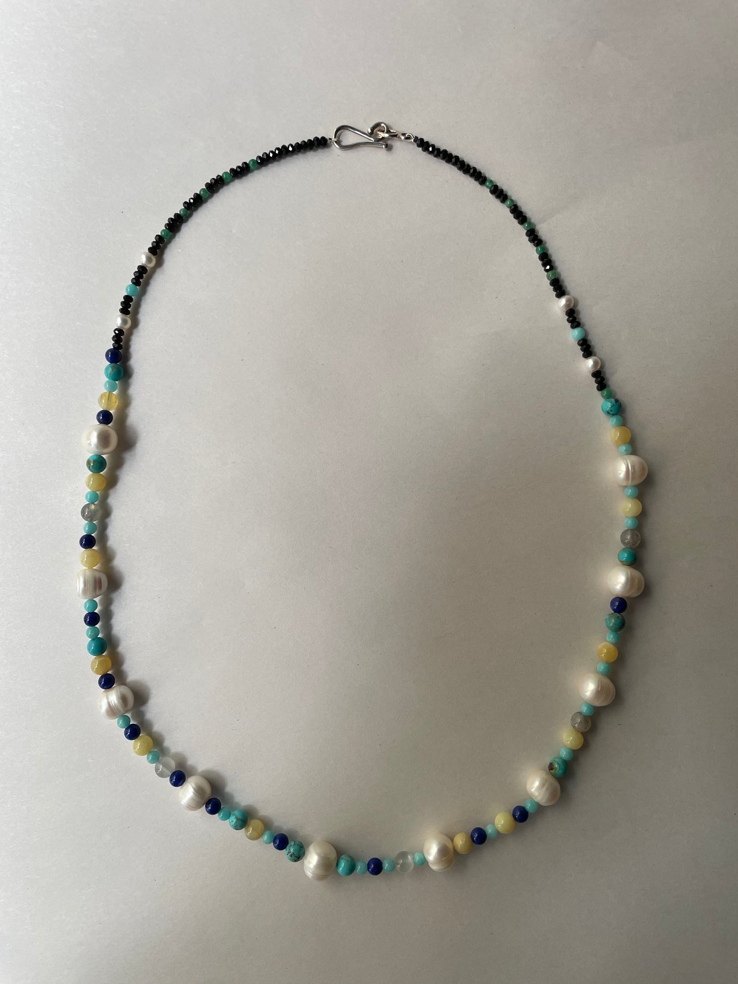 The Wiener Werkstätte Necklace: Gem Bead Composition | Mikkel Brøgger