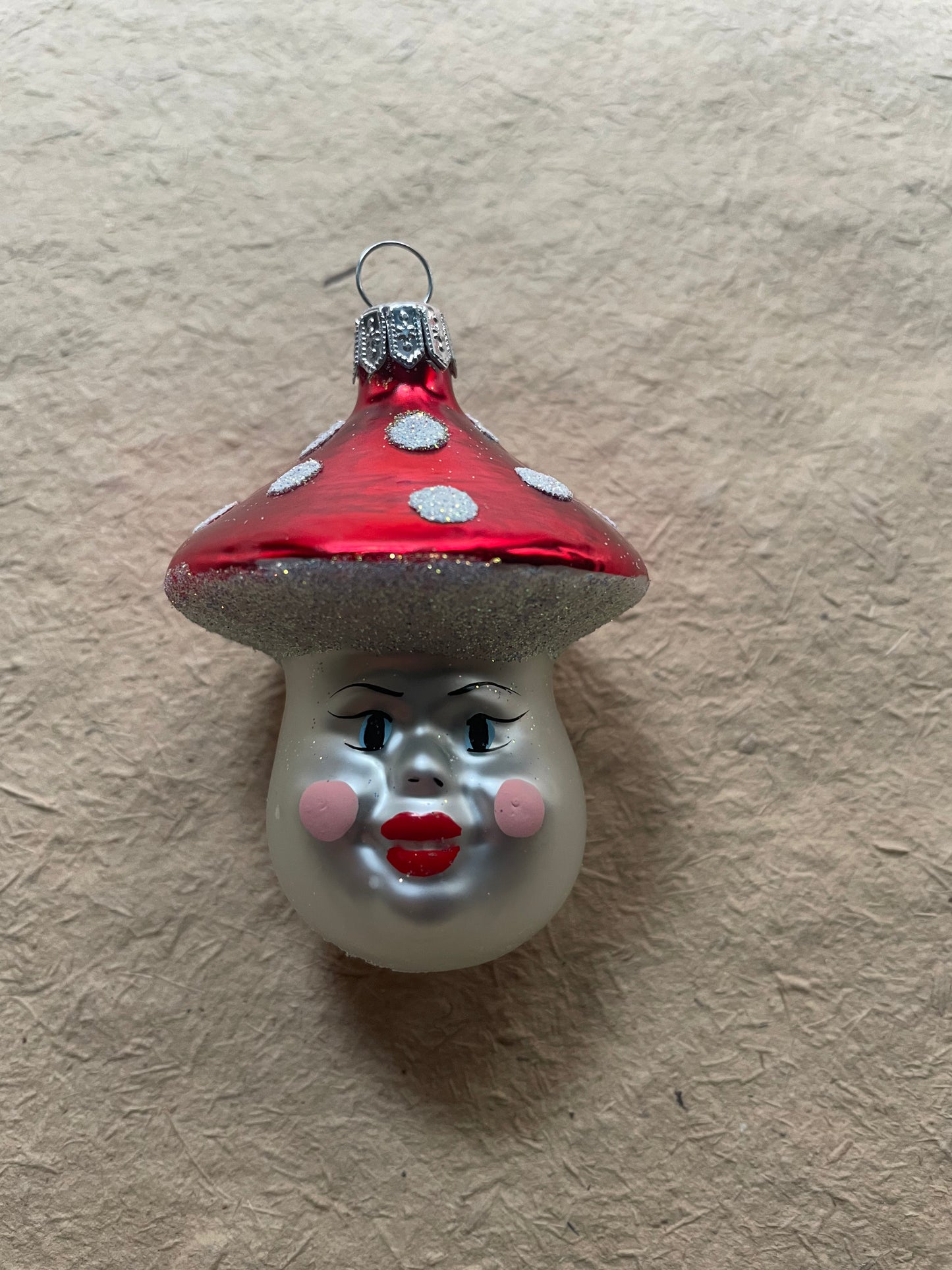 Nostalgic Mushroom Face | Nostalgie Christbaumschmuck