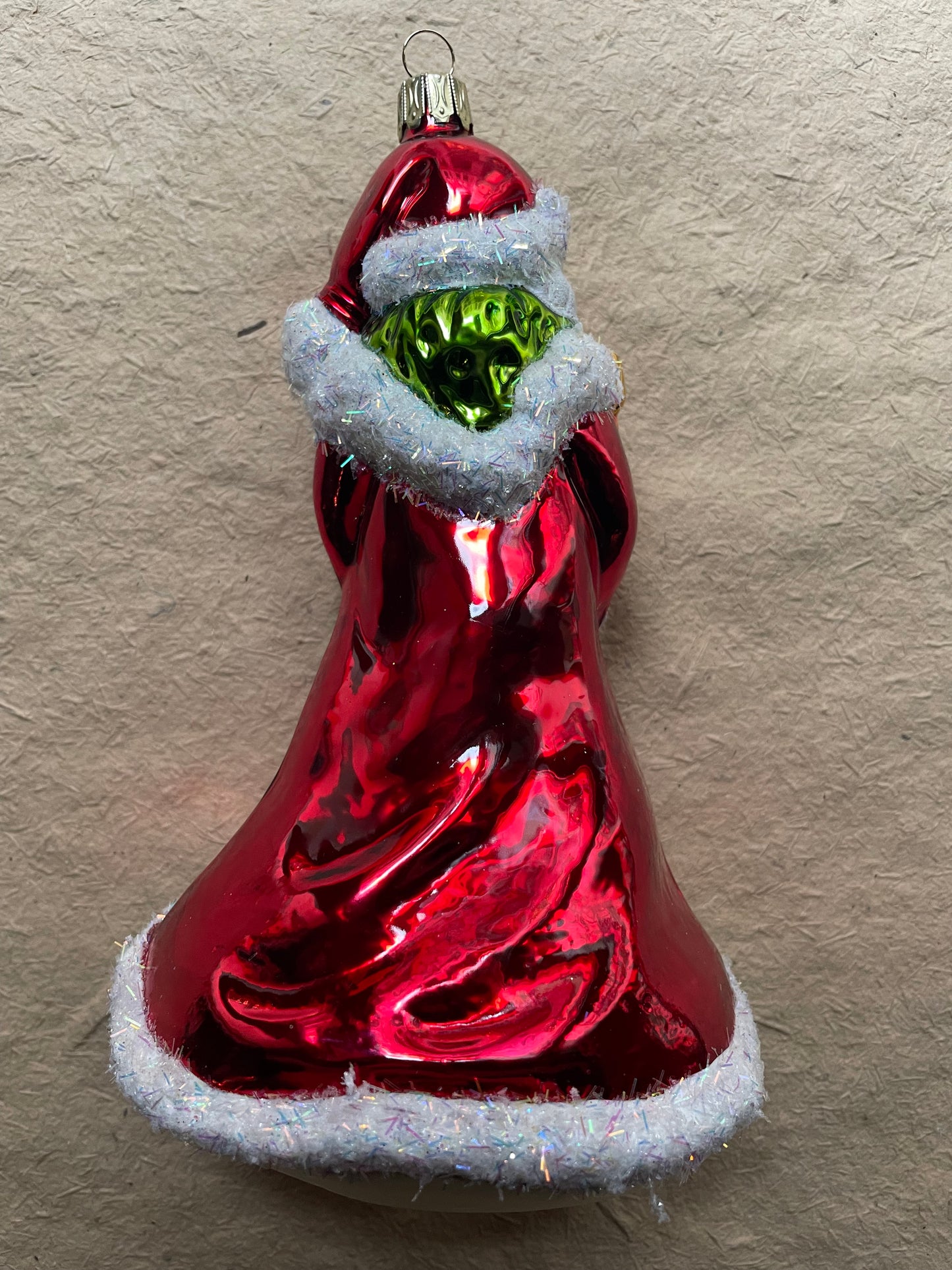 Santa with Doll | Nostalgie Christbaumschmuck