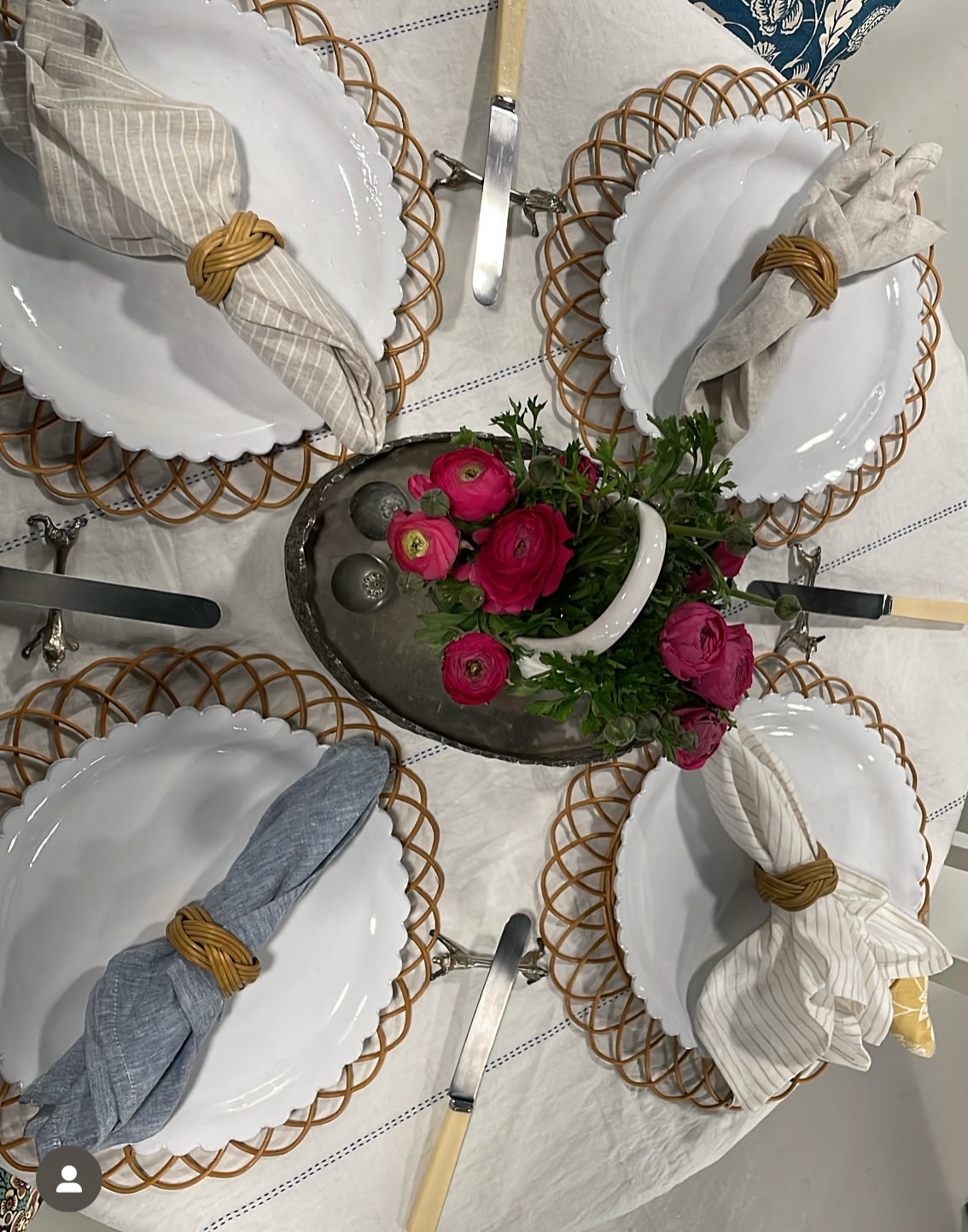 Set of Four Placemats Helianthus | MithCPH