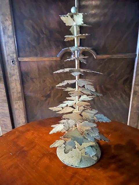 Tin Conifers - Christmas Decoration