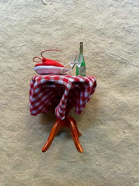 Lobster Dinner for Two Ornament