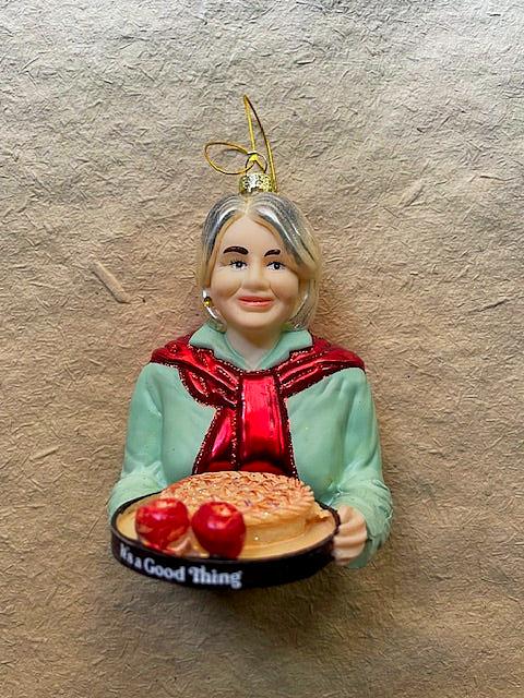 It’s a Good Thing Glass Ornament – Martha Stewart Inspired