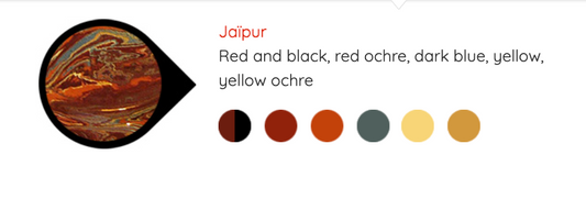 Jaipur Clay Mix | Atelier Saint André Perrin