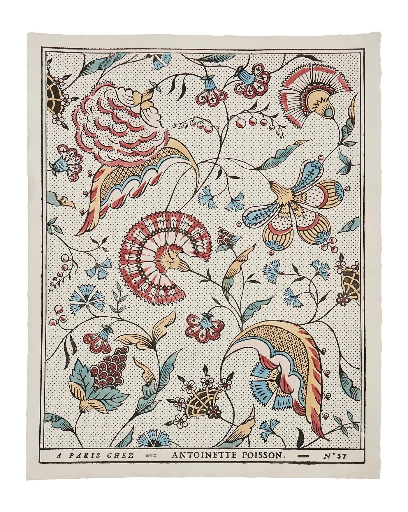 "Jaïpur" Handmade Domino Paper | Antoinette Poisson