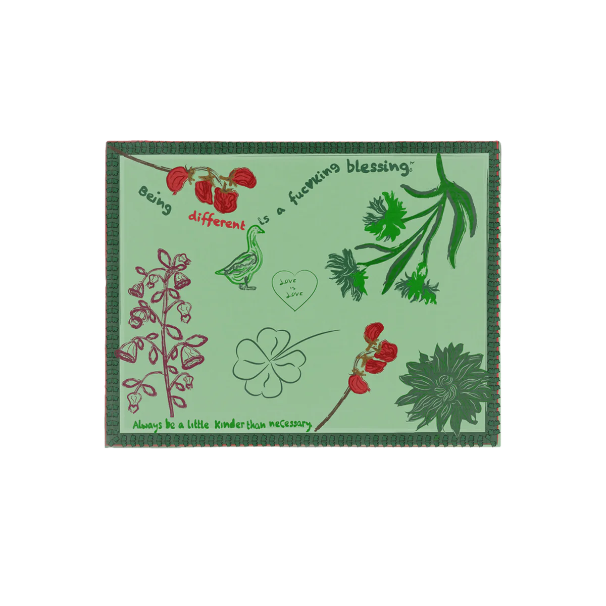 NojiNoji Kinder Placemat (Green)