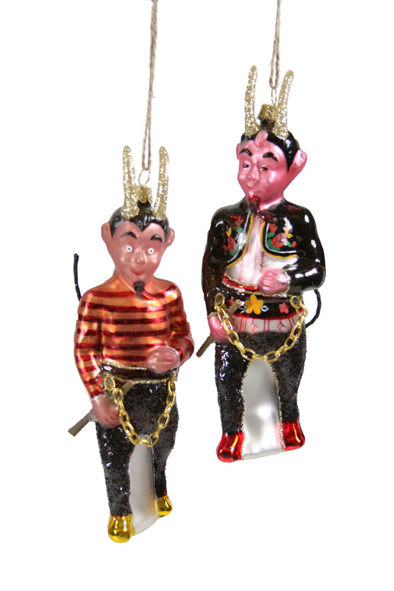 Black Krampus | Christmas Ornament