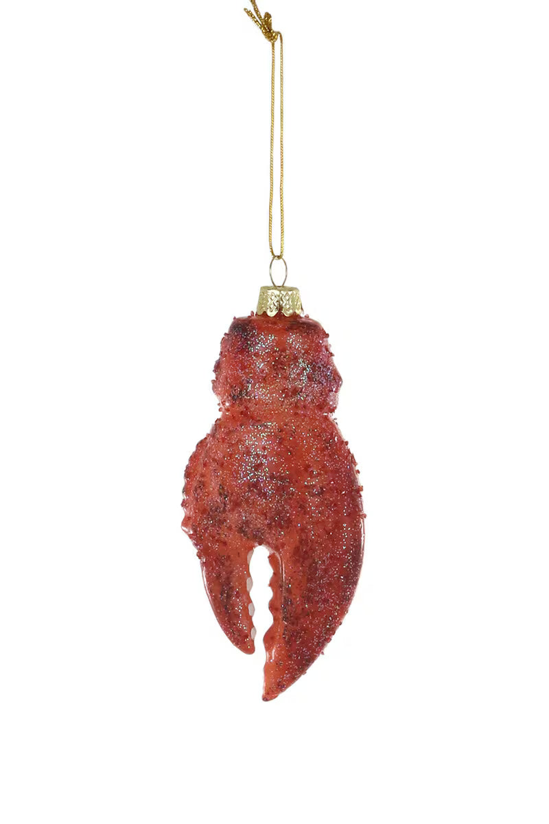 Lobster Claw Christmas Ornament