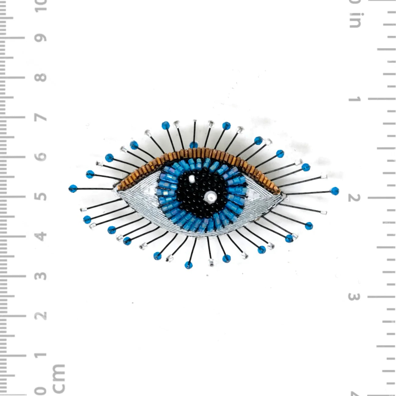 Lapis Eye Brooch Pin | Trovelore