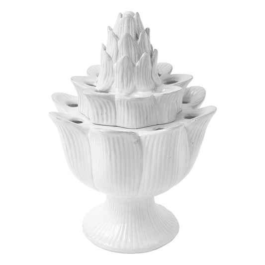Large Artichoke Flower Holder Vase | Astier de Villatte