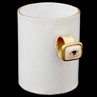 Left Eye Ring Cup, Serena Carone | Astier de Villatte: Exclusive Pre-Order Item