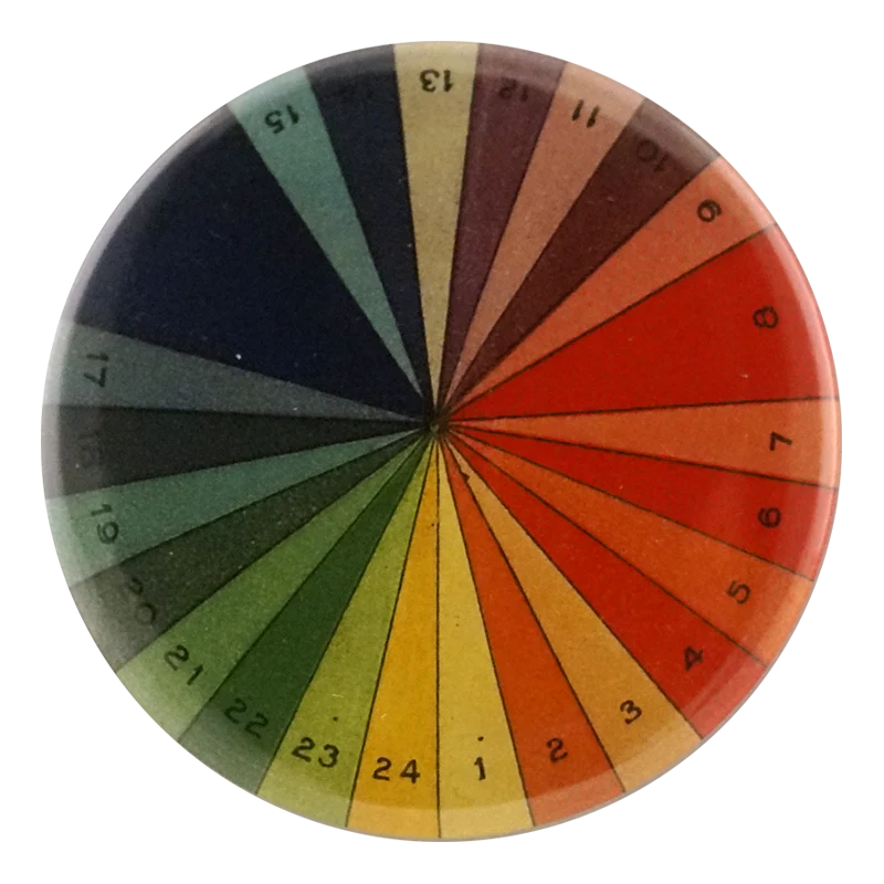 Color Spectrum - Mirror & Button Pins | John Derian