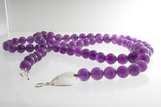 Amethyst Bead Necklace | Mikkel Brøgger